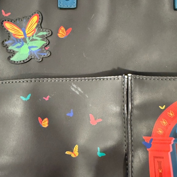 Disney Black and Teal Tote Bag - Picture 4 of 5